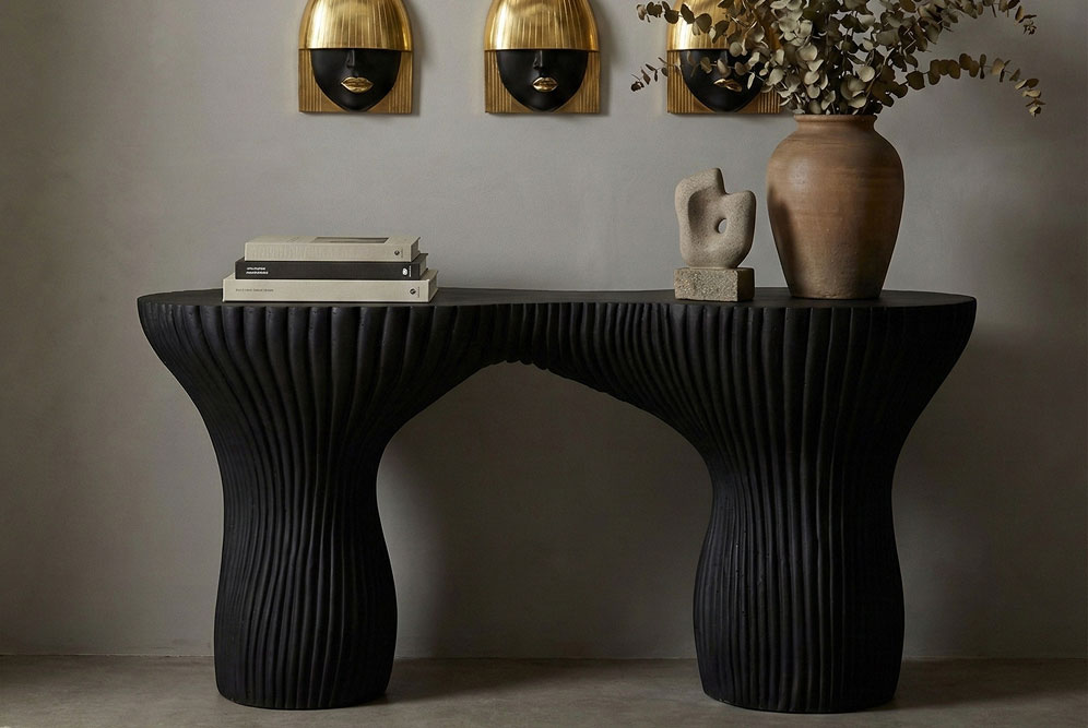 Teak Slice Coffee Tables