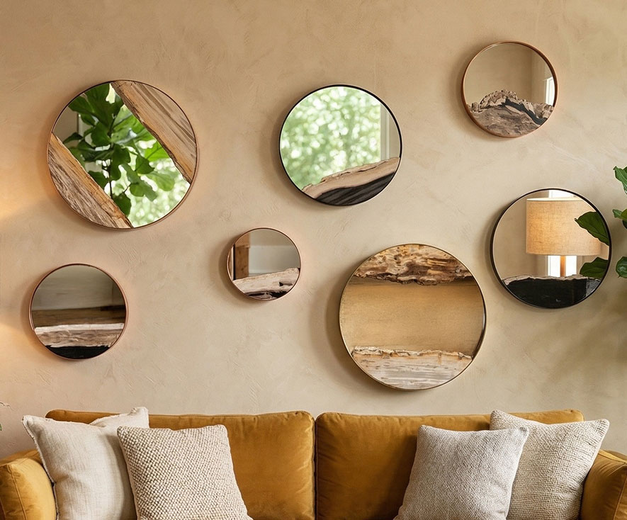 Petrified River Mirrors