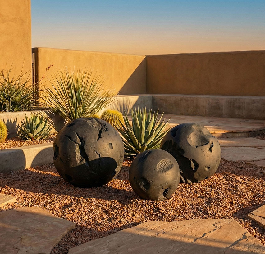 Cast Root Floor Balls